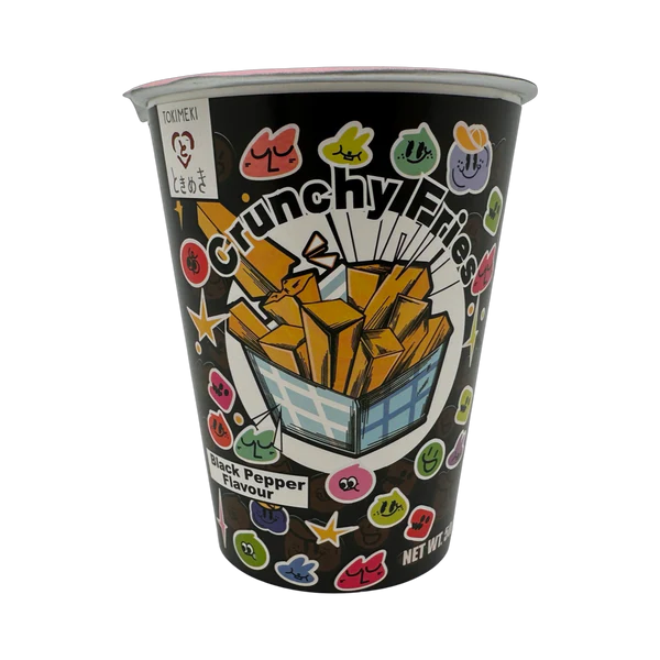 Crunchy Fries Black Pepper 50g