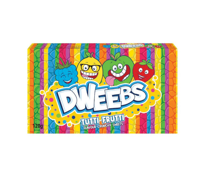 DWEEBS CANDY TUTTI FRUTTI 120G MHD:05.2025