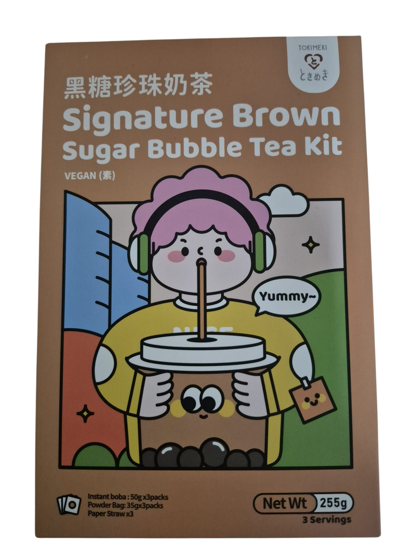 Tokimeki Signature Brown Sugar Bubble Tea Kit 255g
