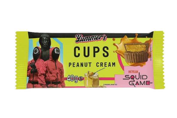 Yummers Squid Game Cup Peanut Cream 40g
