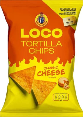 LOCO Tortilla Chips Classic Cheese 100g