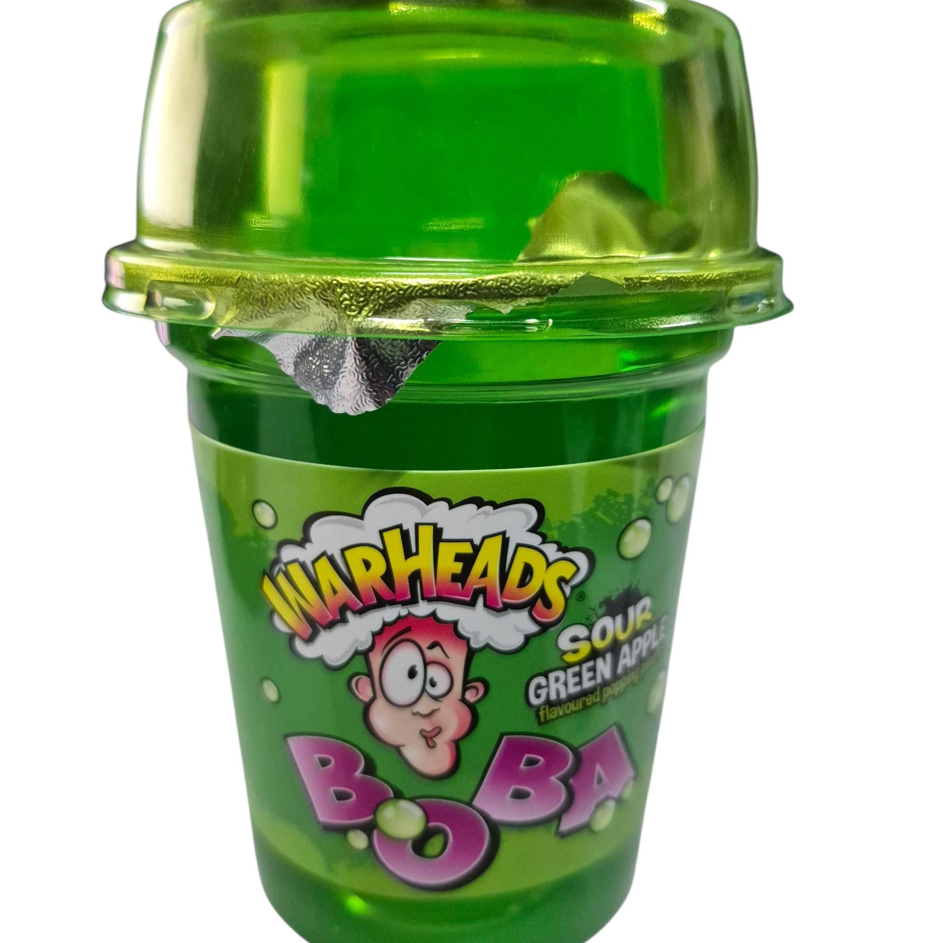 Warheads Boba - Sour Green Apple