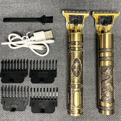 Männer Haar Clipper Haar Schneiden Maschine Professionelle Glatze Trimmer Bart Elektrische Rasierer USB Barbershop