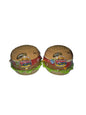 Johny Bee Big Burger Dip & Lick, Lutscher mit Überraschungsgeschmack-Pulver 2x21g