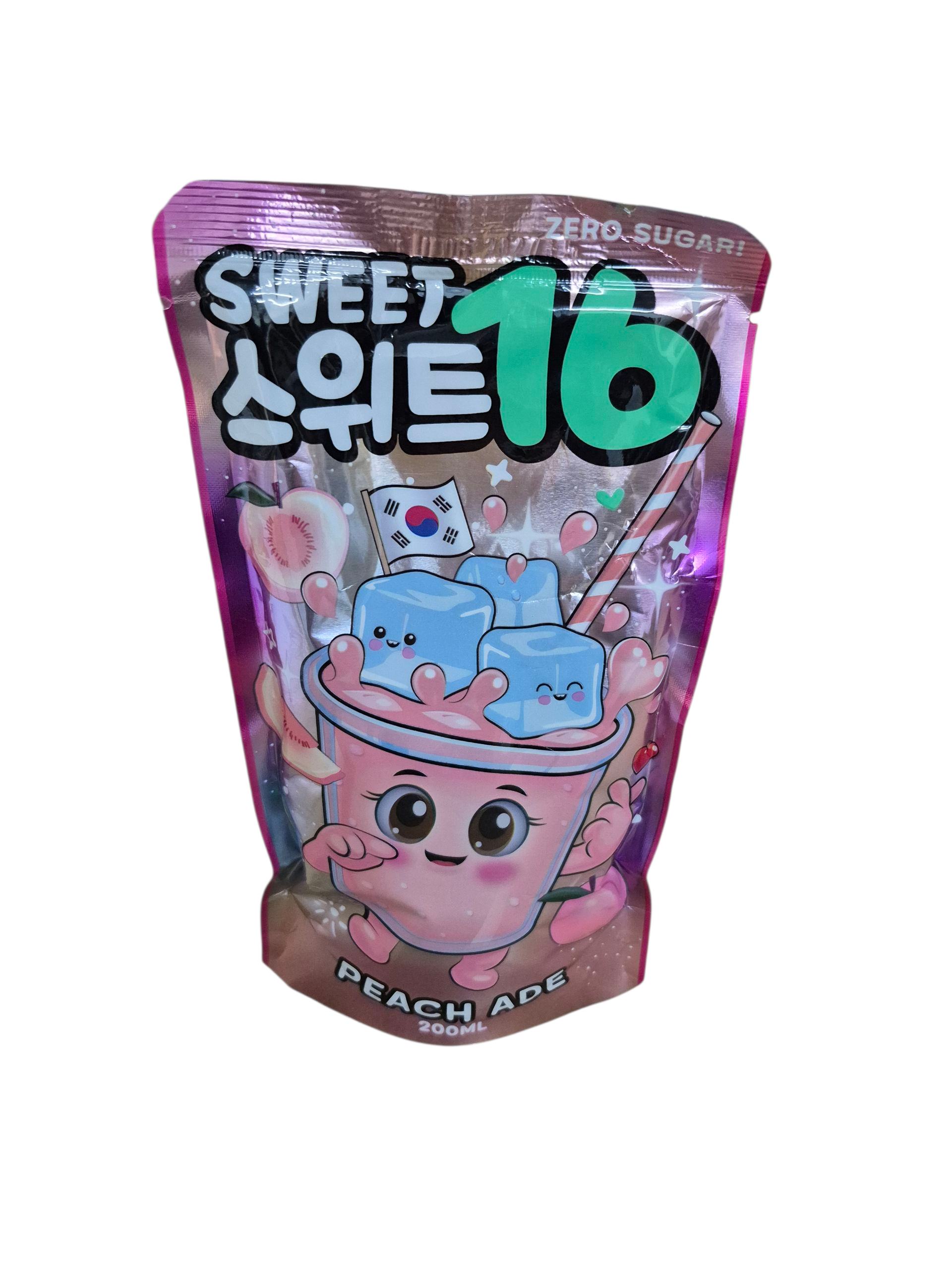 Sweet16 - Pfirsich Ade Zero Zucker 200ml