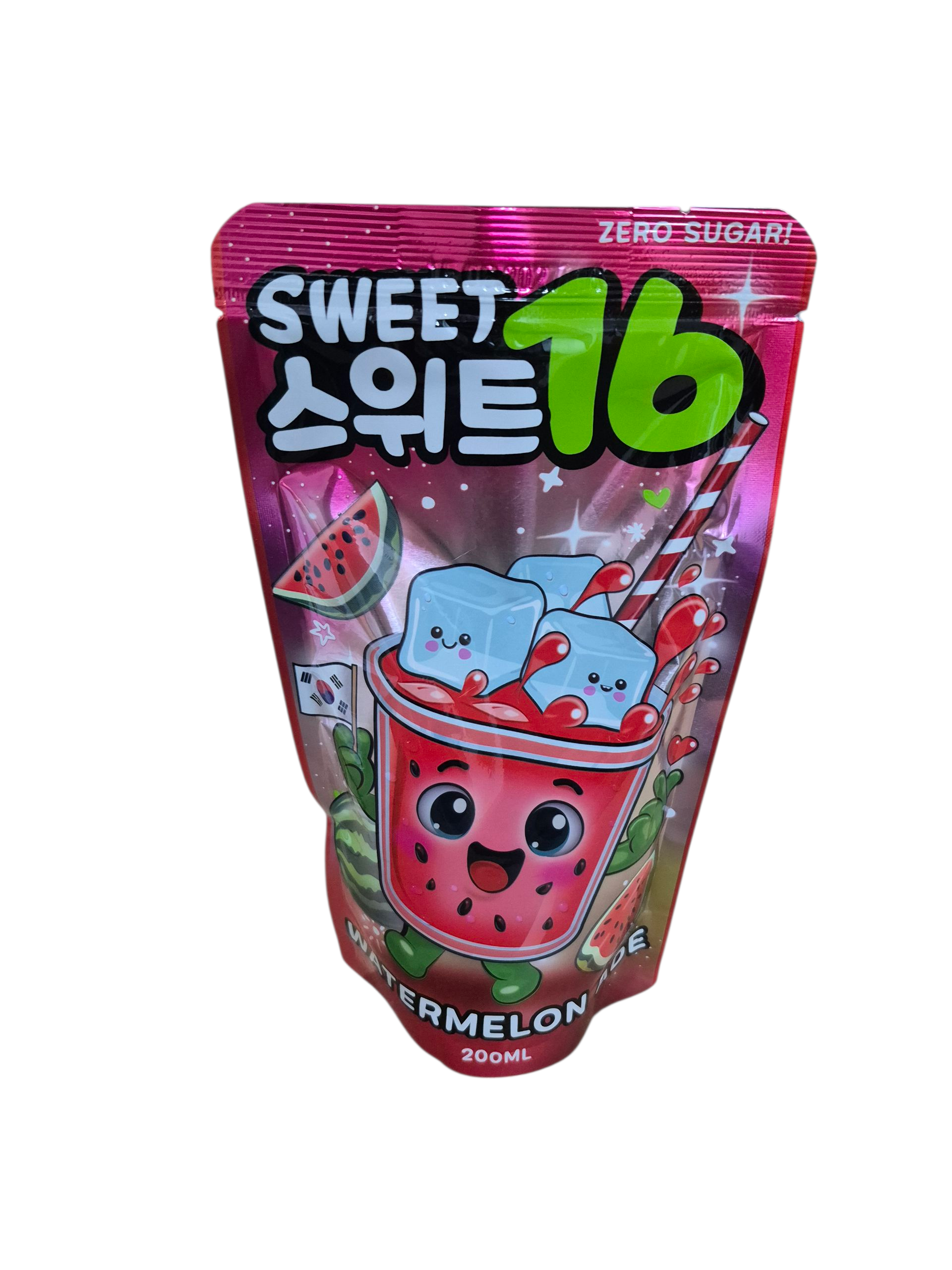 Sweet16 - Wassermelone Ade Zero Zucker 200ml