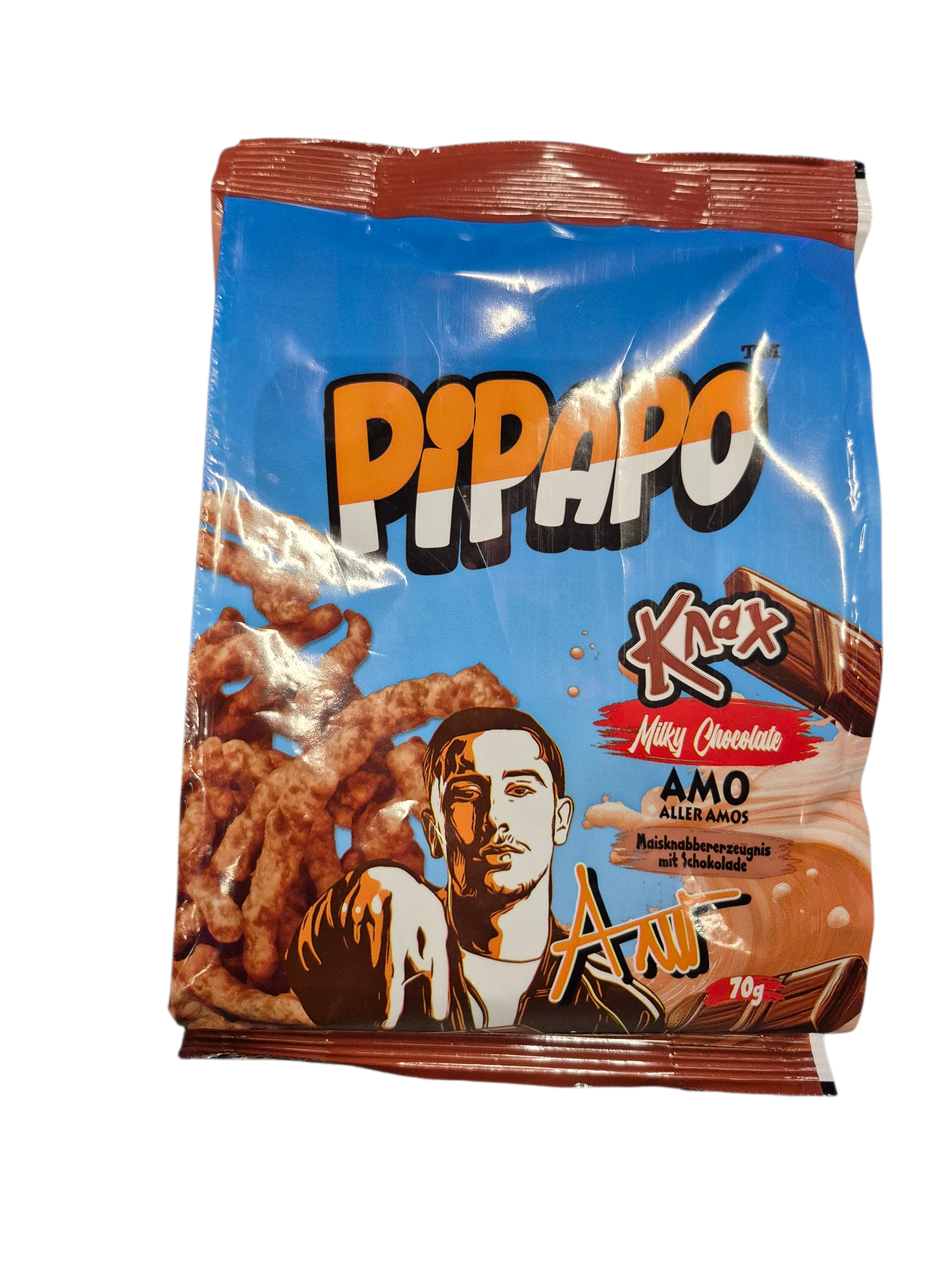 PIPAPO KNAX - Milky Chocolate  70g