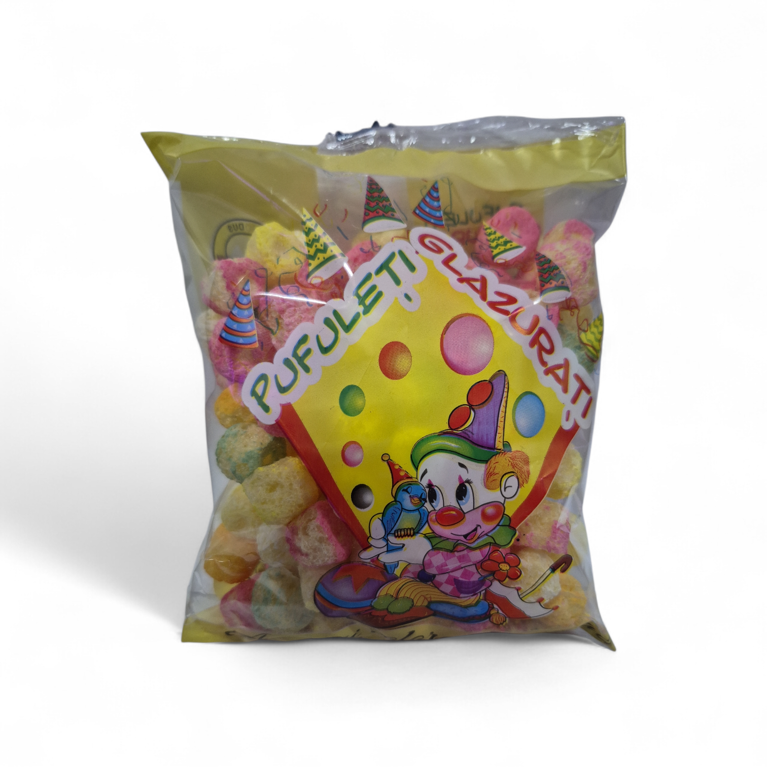 Pufuleti Glazurati • Maissnacks - bunt • 25g