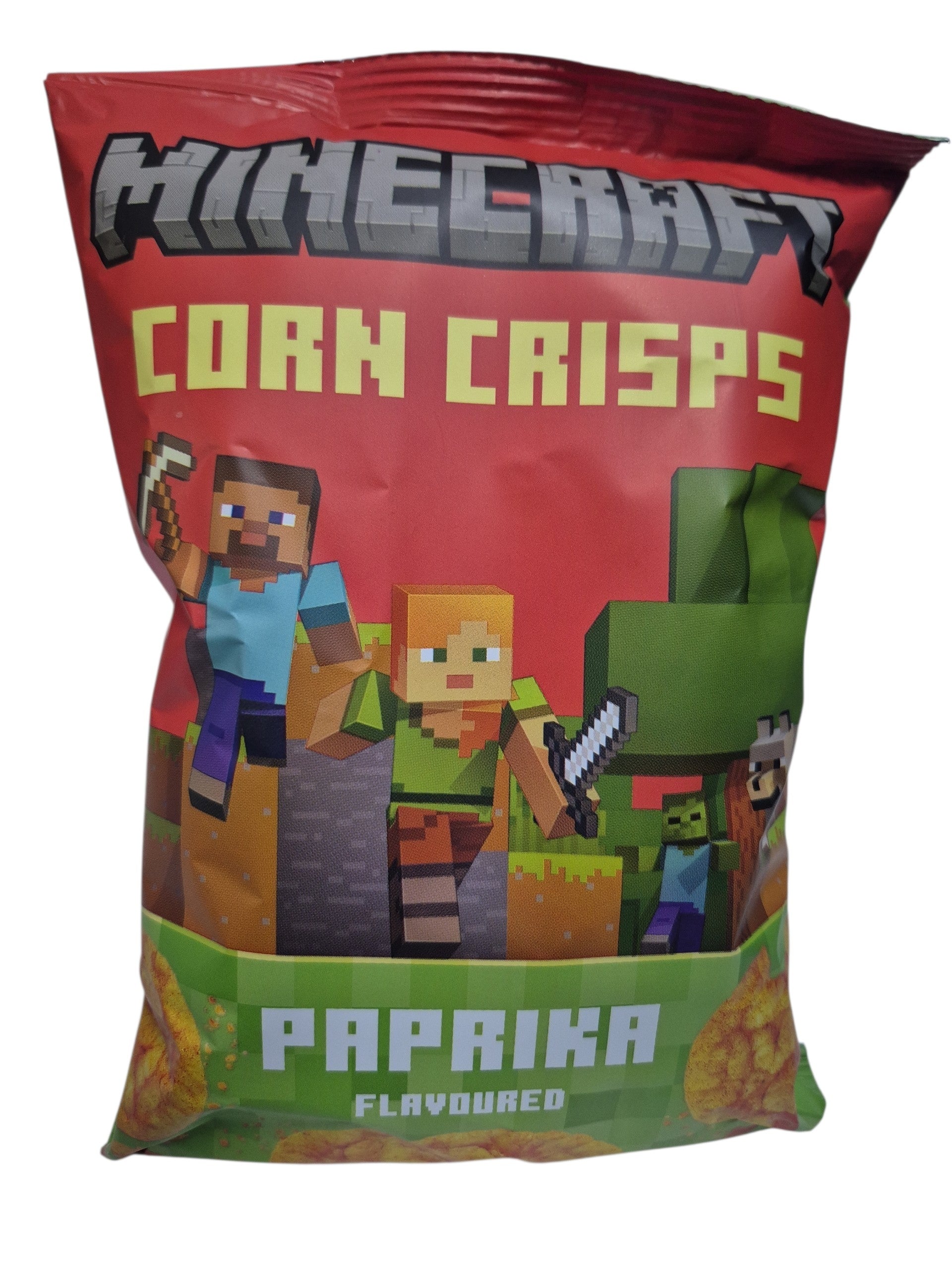 Minecraft Corn Crisps Paprikageschmack 60g