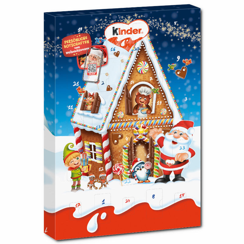 Ferrero Kinder Mini Mix Adventskalender, Schokolade, 151g