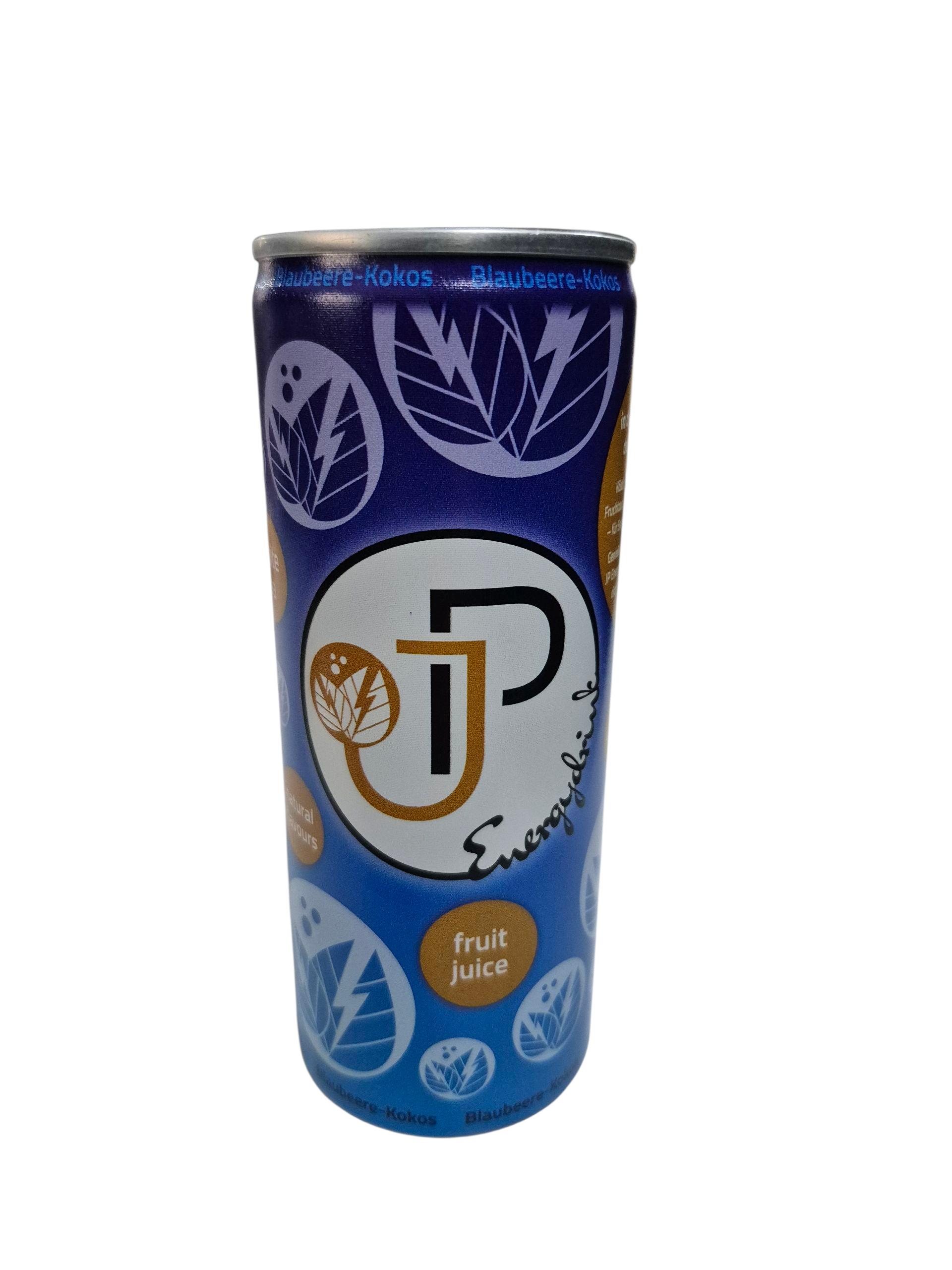 JP Energydrink Blaubeere-Kokos 250ml