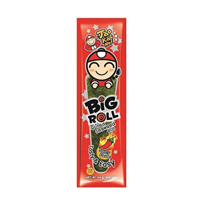 Tao Kae Noi Seetang Snack Big Roll Hot & Spicy 3 g