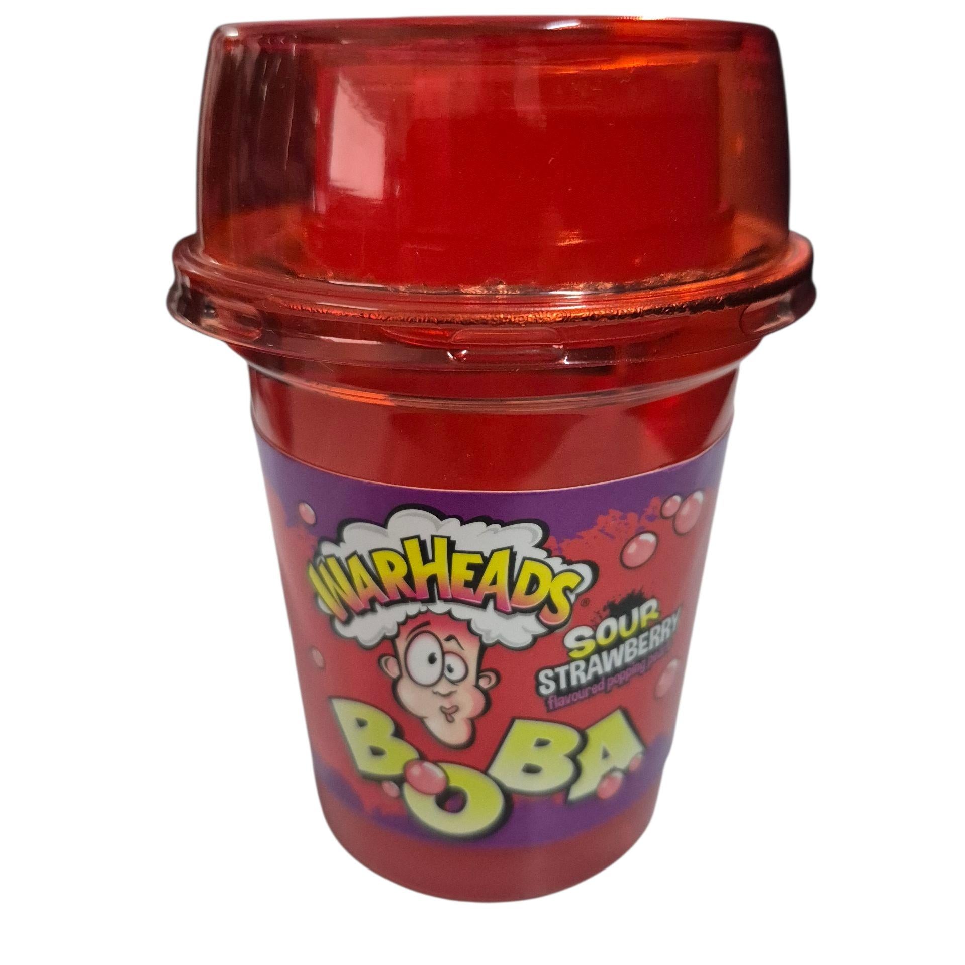 Warheads Boba - Sour Strawberry
