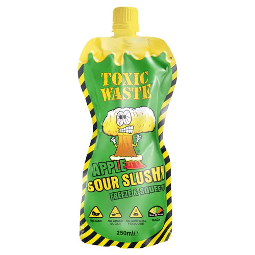 TOXIC WASTE - Sour Slushy  APPLE 250 ml