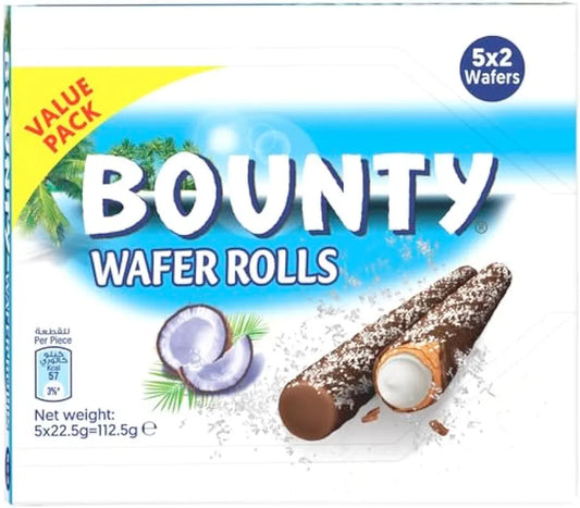 Bounty Waffelrollen 5x22,5g