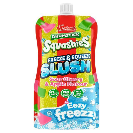 Swizzels Drumstick Squashies Sauerkirsch- und Apfelgeschmack 250 ml