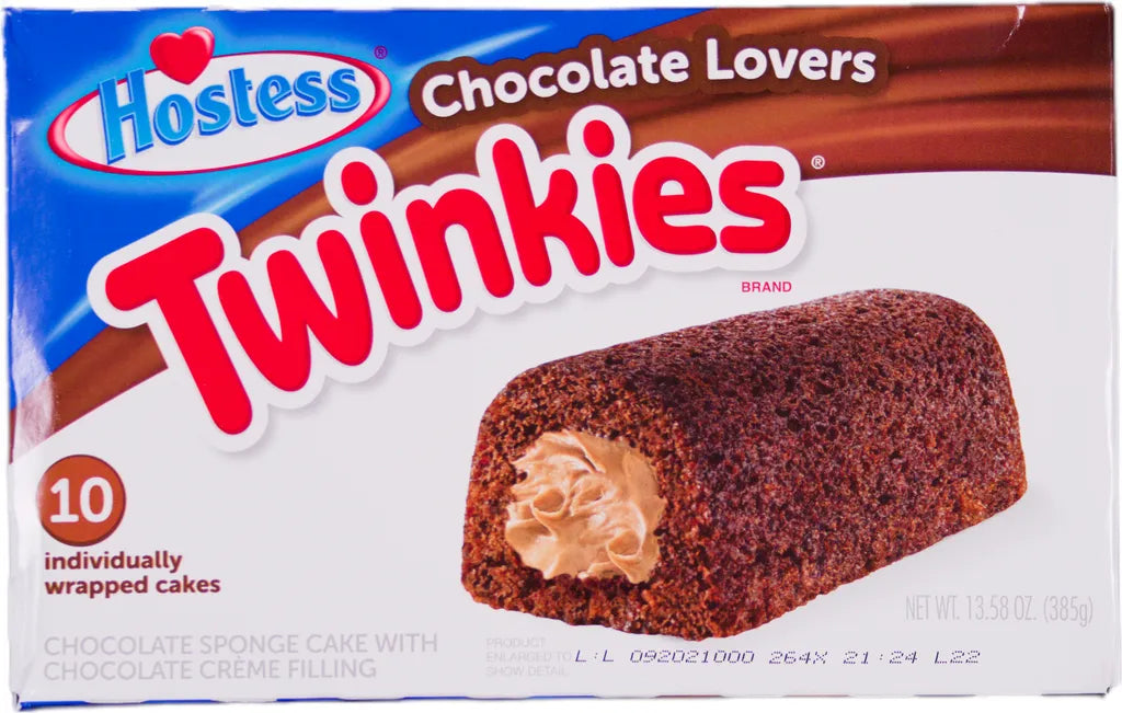 Hostess Twinkies Chocolate Lovers 10-Pack 385g ---AUSVERKAUF --
