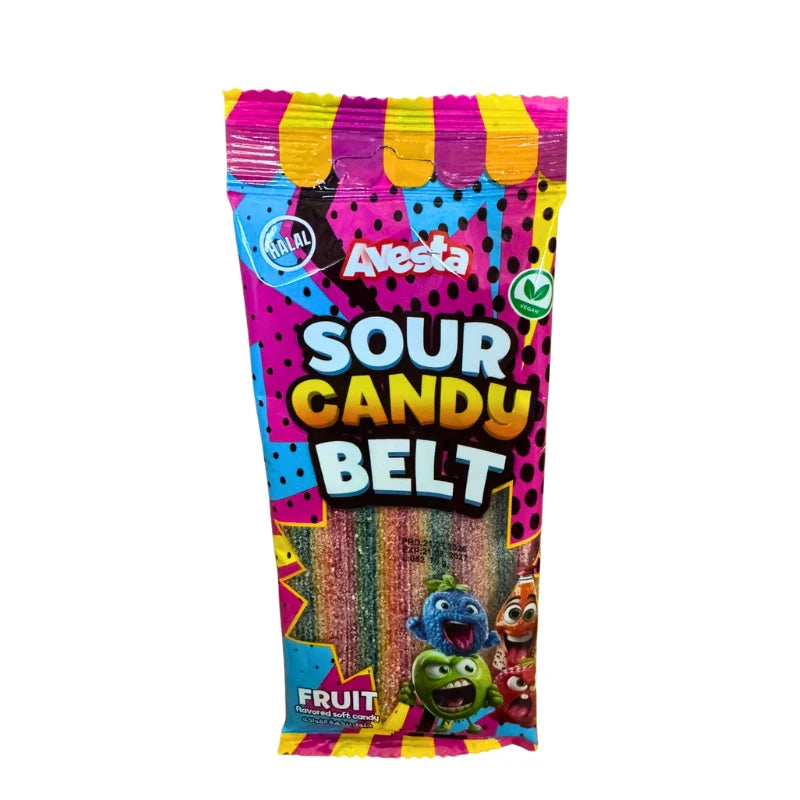 Avesta Sour Candy Belt Fruit 70g MHD:21.08.2027