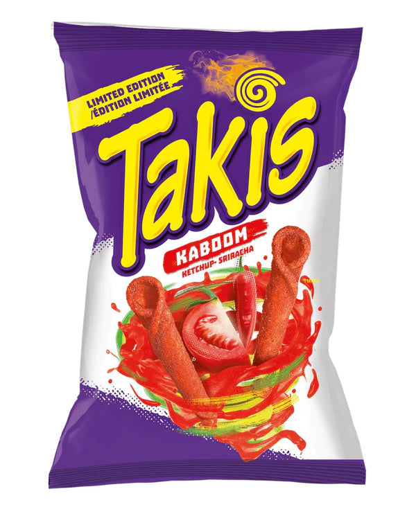 Takis KABOOM Ketchup-Sriracha 80g