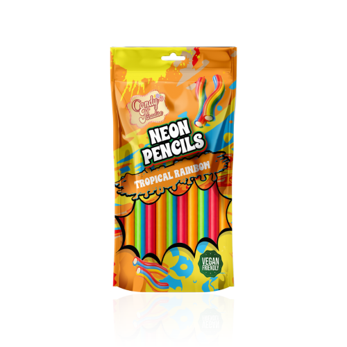 Candy Paradise Neon Pencils Tropical Rainbow 130g