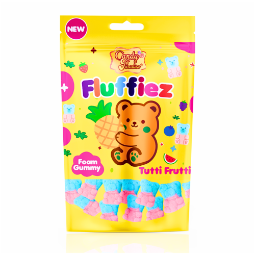 Candy Paradise Fluffiez Tutti Frutti Foam Gummy 100g