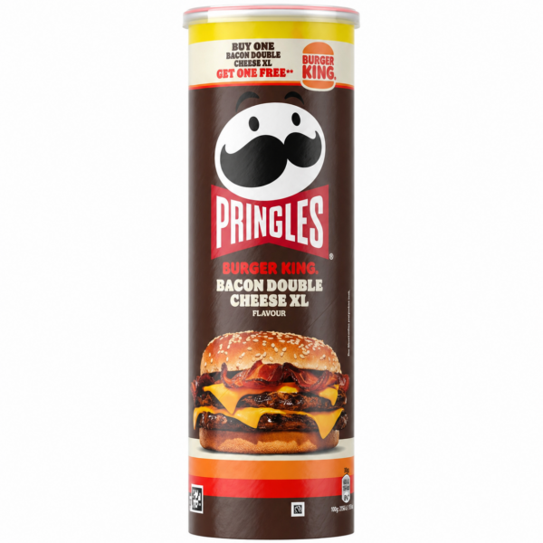 Pringles Burger King Bacon Double Cheese XL 165g