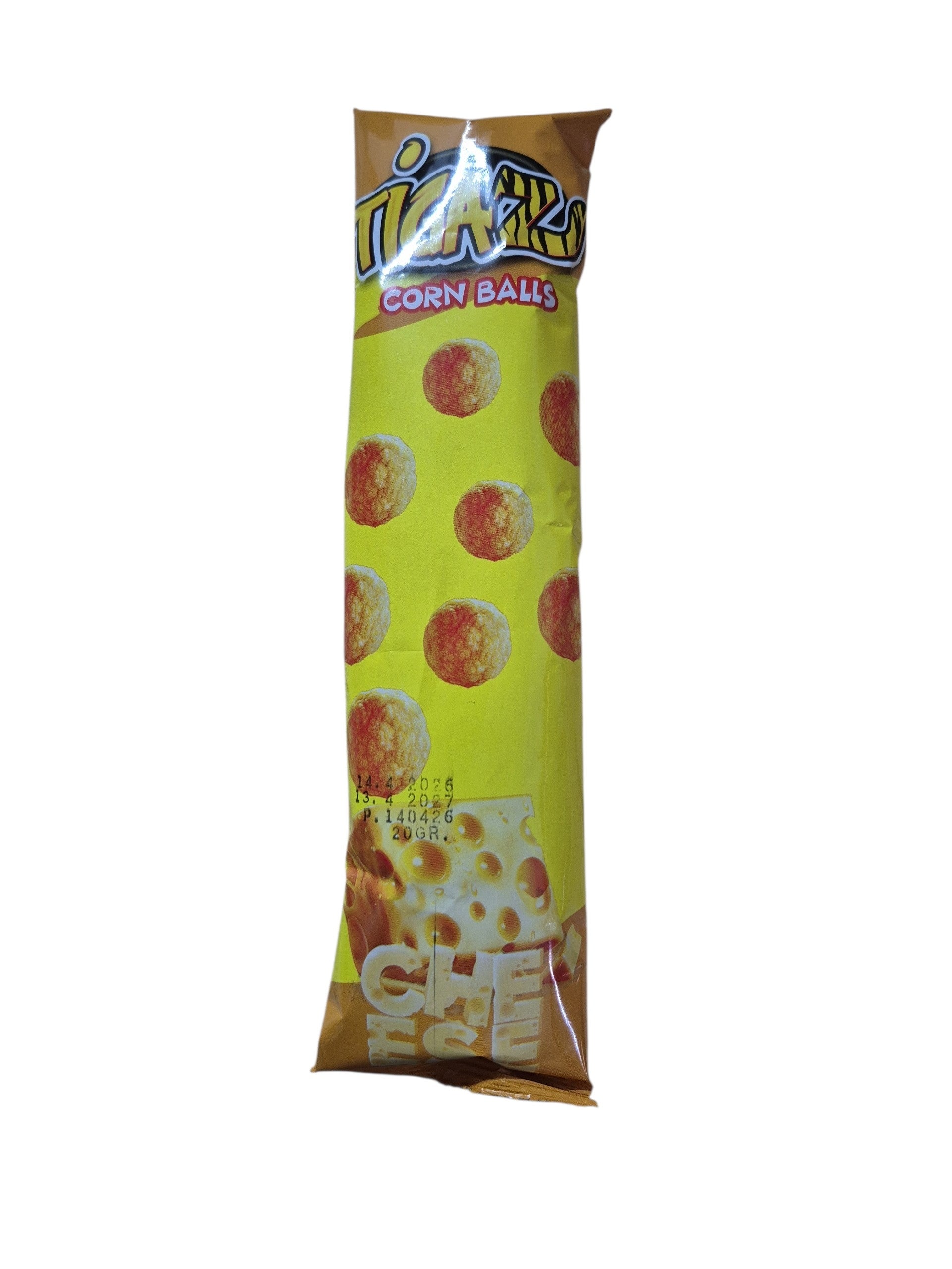 Tigaz - Corn Balls - Cheese- Halal - 20g