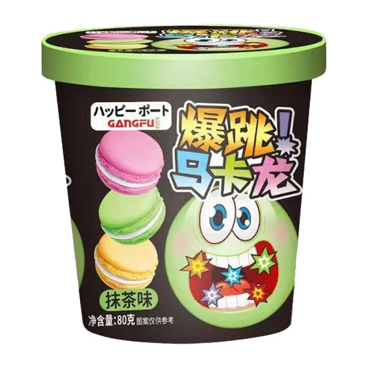 Gangfu Popping Macarons Matcha 80g