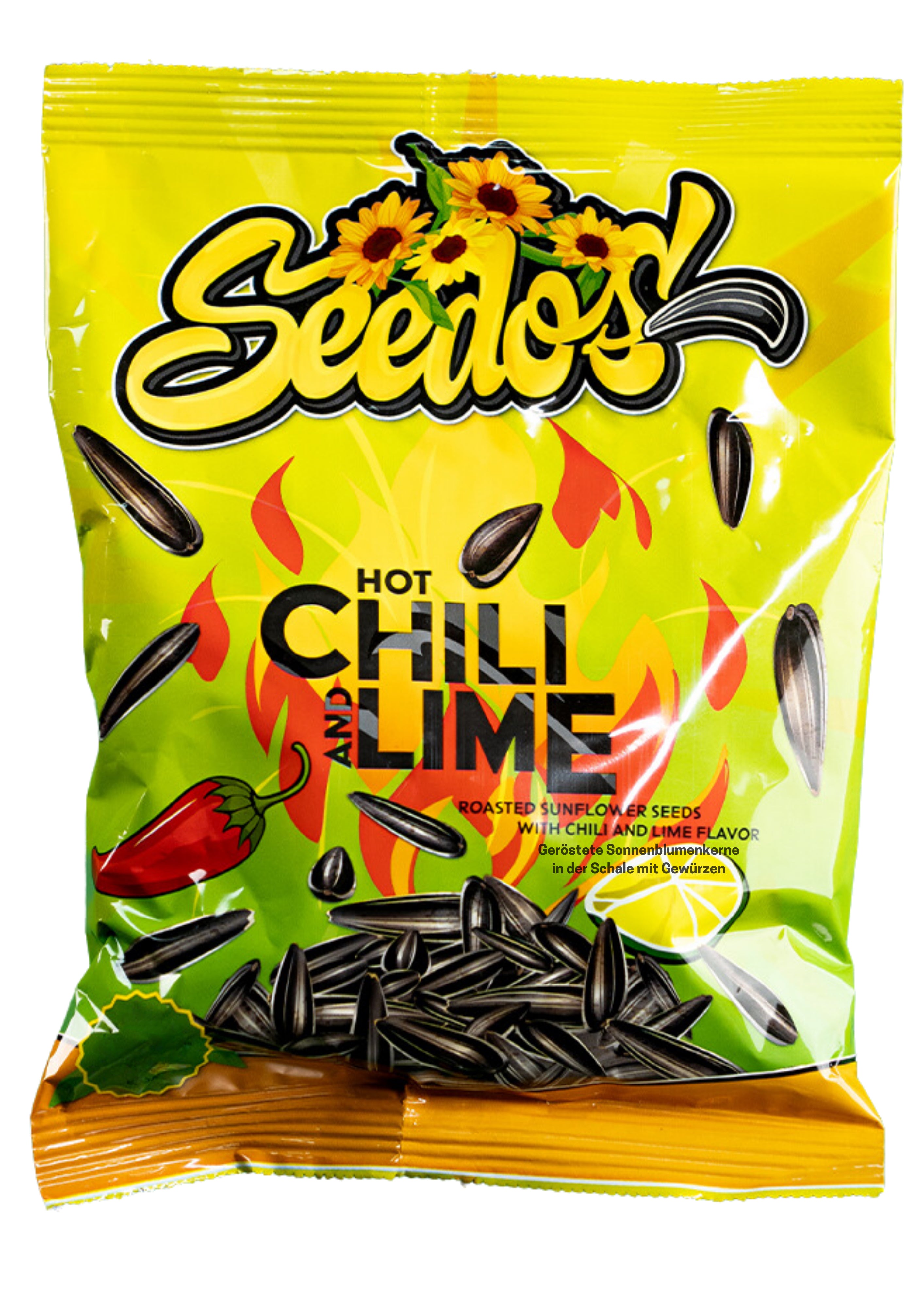 Seedos Sonnenblumenkerne Hot Chilli and Lime 120g