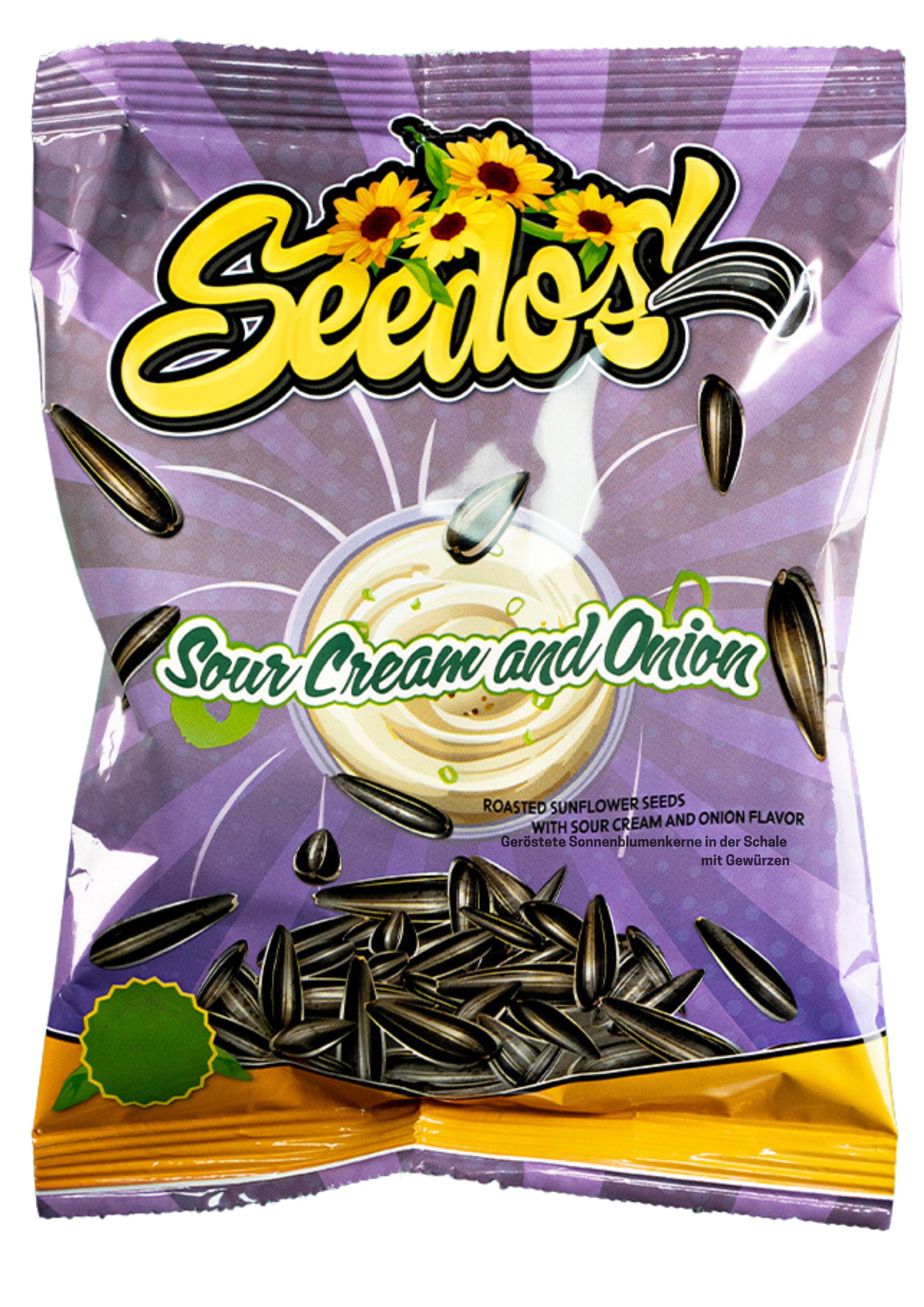 Seedos Sonnenblumenkerne Sour Cream and Onion 120g