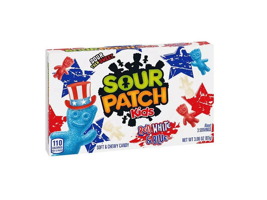 Sour Patch Red White and Blue 87g