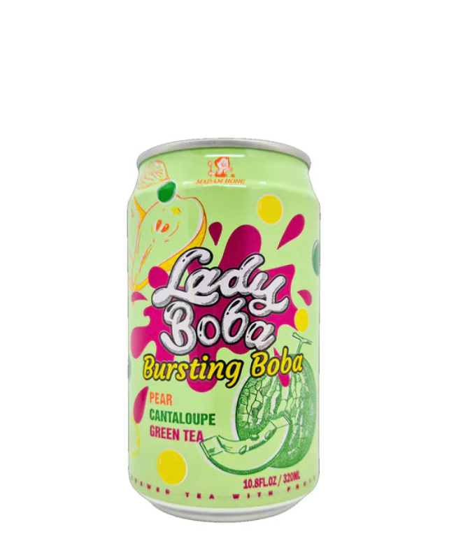 Madam Hong Bubble Tea Pear Melon Green Tea 320ml inkl.Pfand