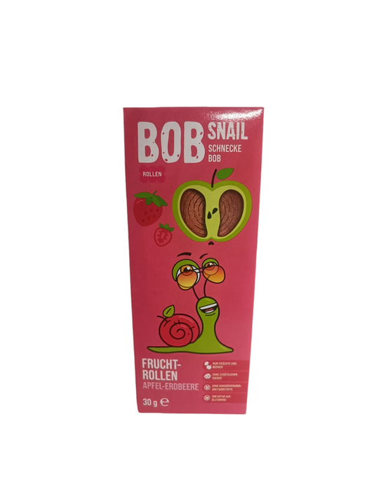 Bob Snail Apfel-Erdbeer 30g MHD:01.07.2025