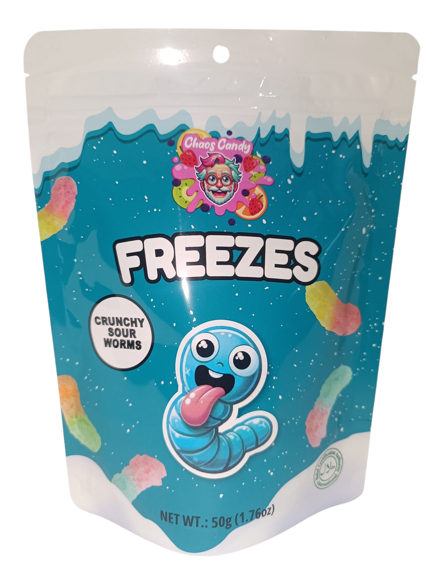 Freeres Crunchy Sour Worms 50g