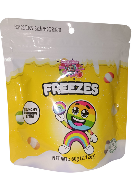Freezes Crunchy  Rainbow Bites 60g