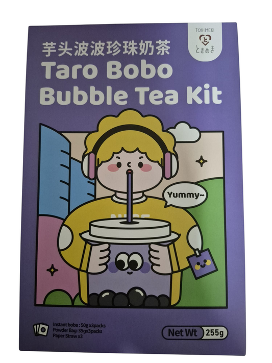 Tokimeki Taro Bobo Bubble Tea Kit 255g