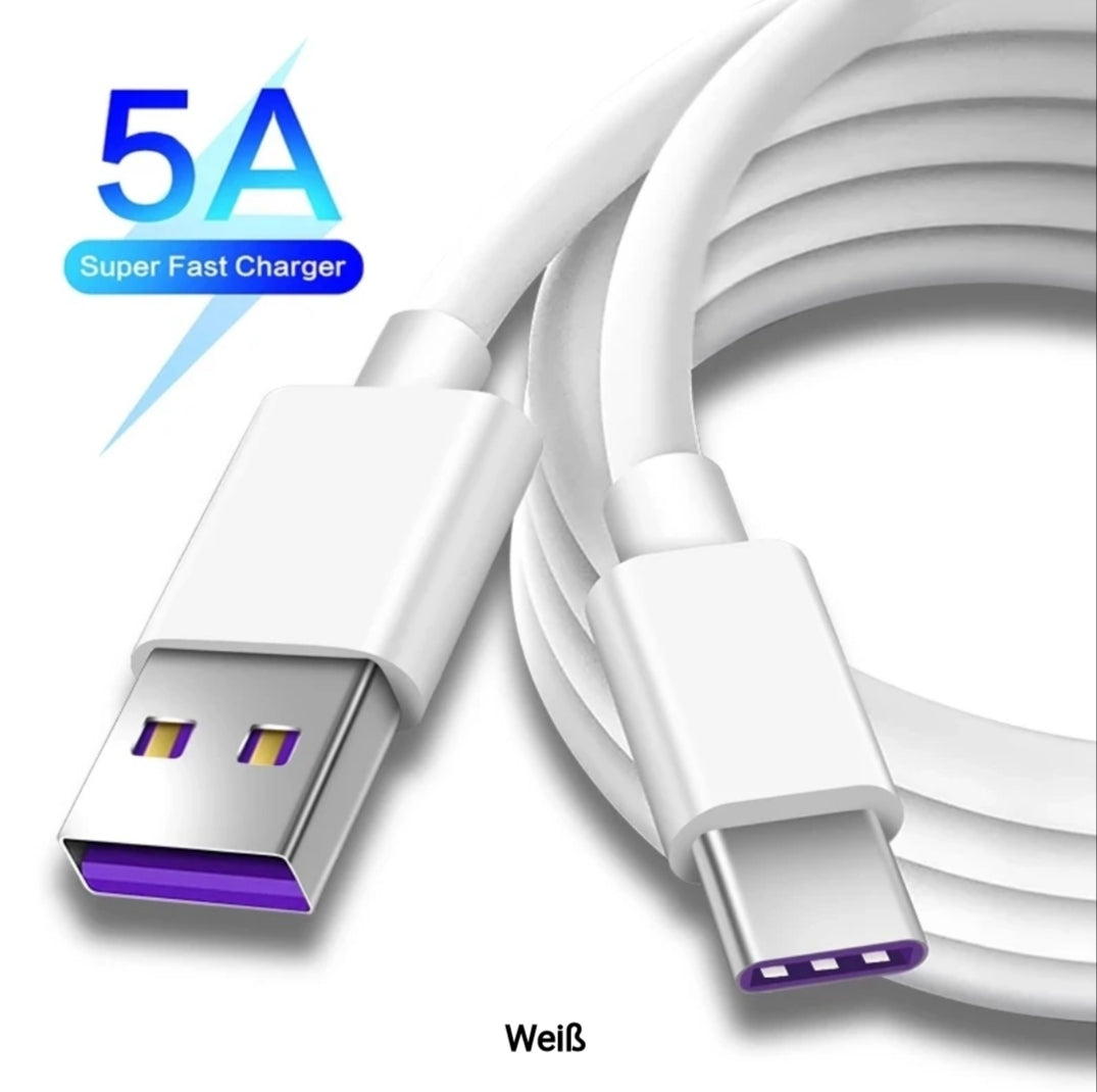 120 W USB Typ C Kabel Super Fast Charge 67 W Kabel 2m