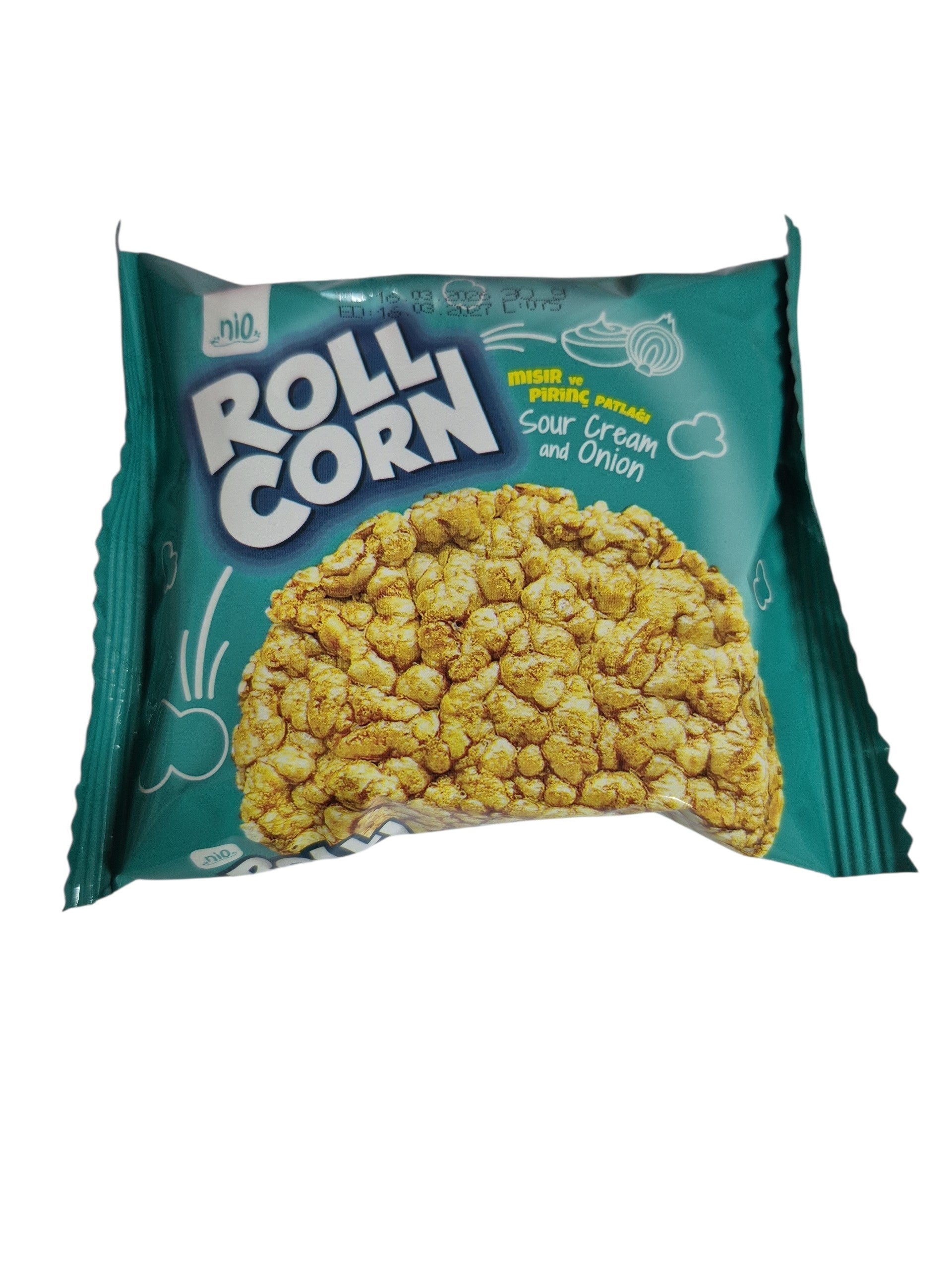 Nio Roll Corn Sour Cream & Onion 30g
