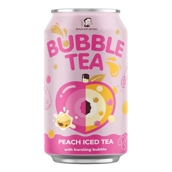 Madam Hong Bubble Peach Iced Tea inkl. Pfand
