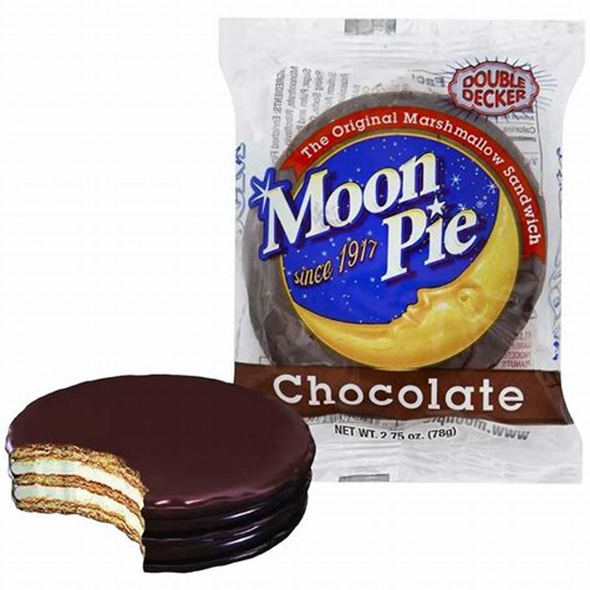 Moon Pie Chocolate Double Decker 78g