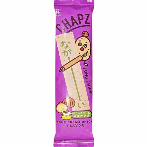 CHAPZ Long Chips - Sour Cream Onion 75g