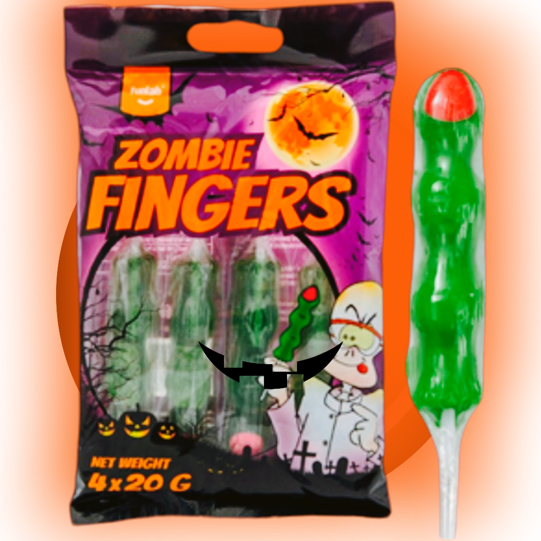 Funlab Halloween Zombie Finger 4 x 20g