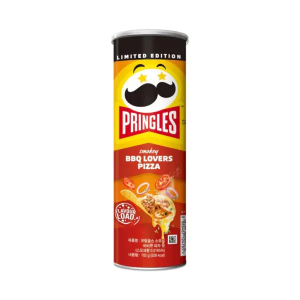 Pringles BBQ Lovers Pizza 102g MHD:30.09.2025