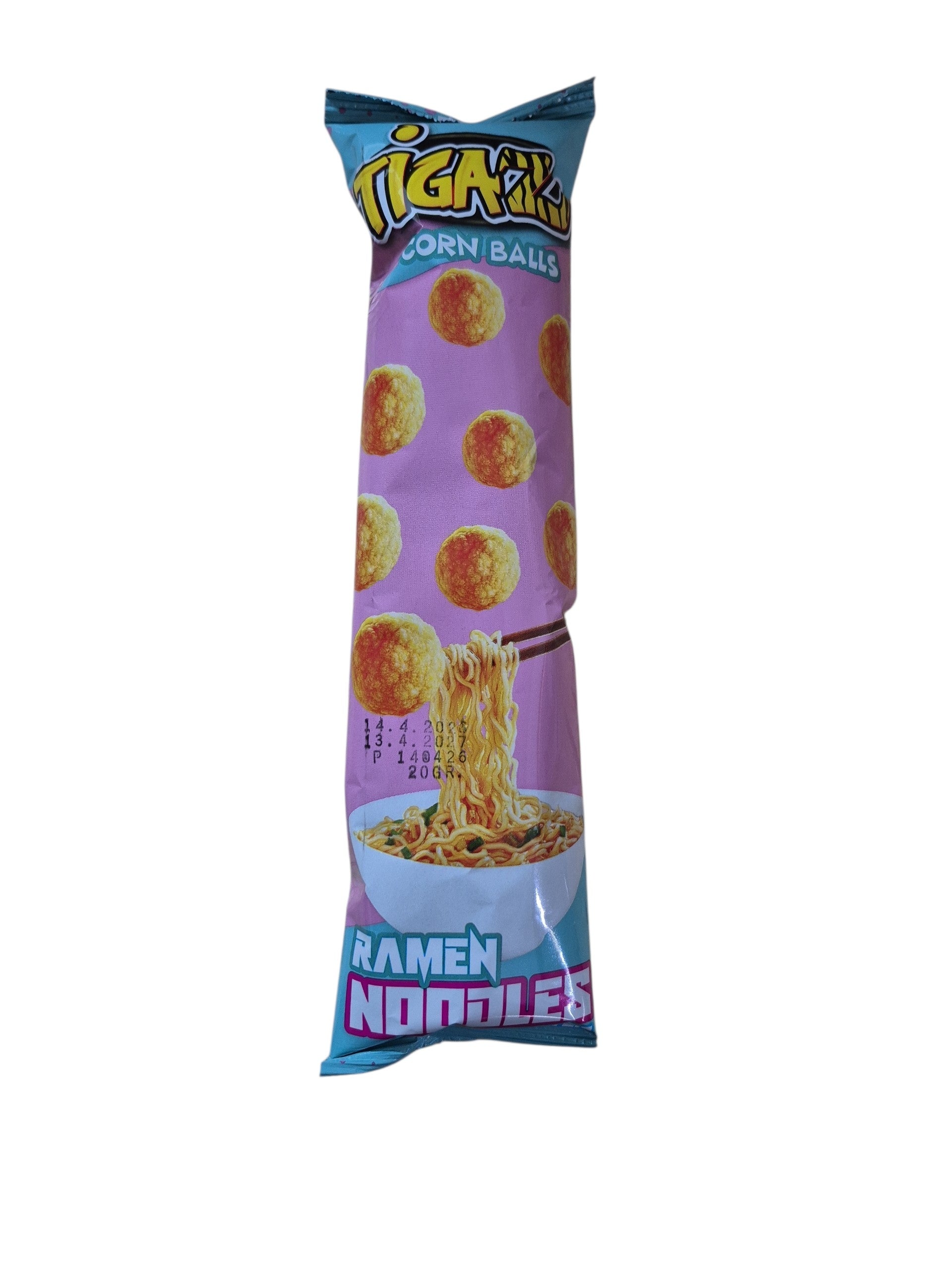 Tigaz Corn Balls Ramen Noodles 20g