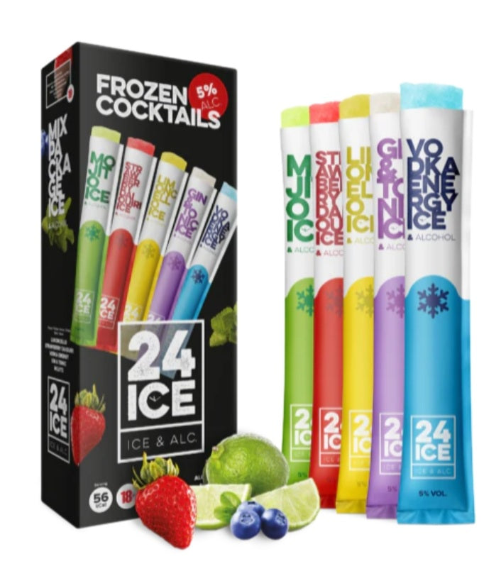 Frozen Cocktails Mix Pack | 5 x 65ml (325ml) | 5% vol Ab 18J