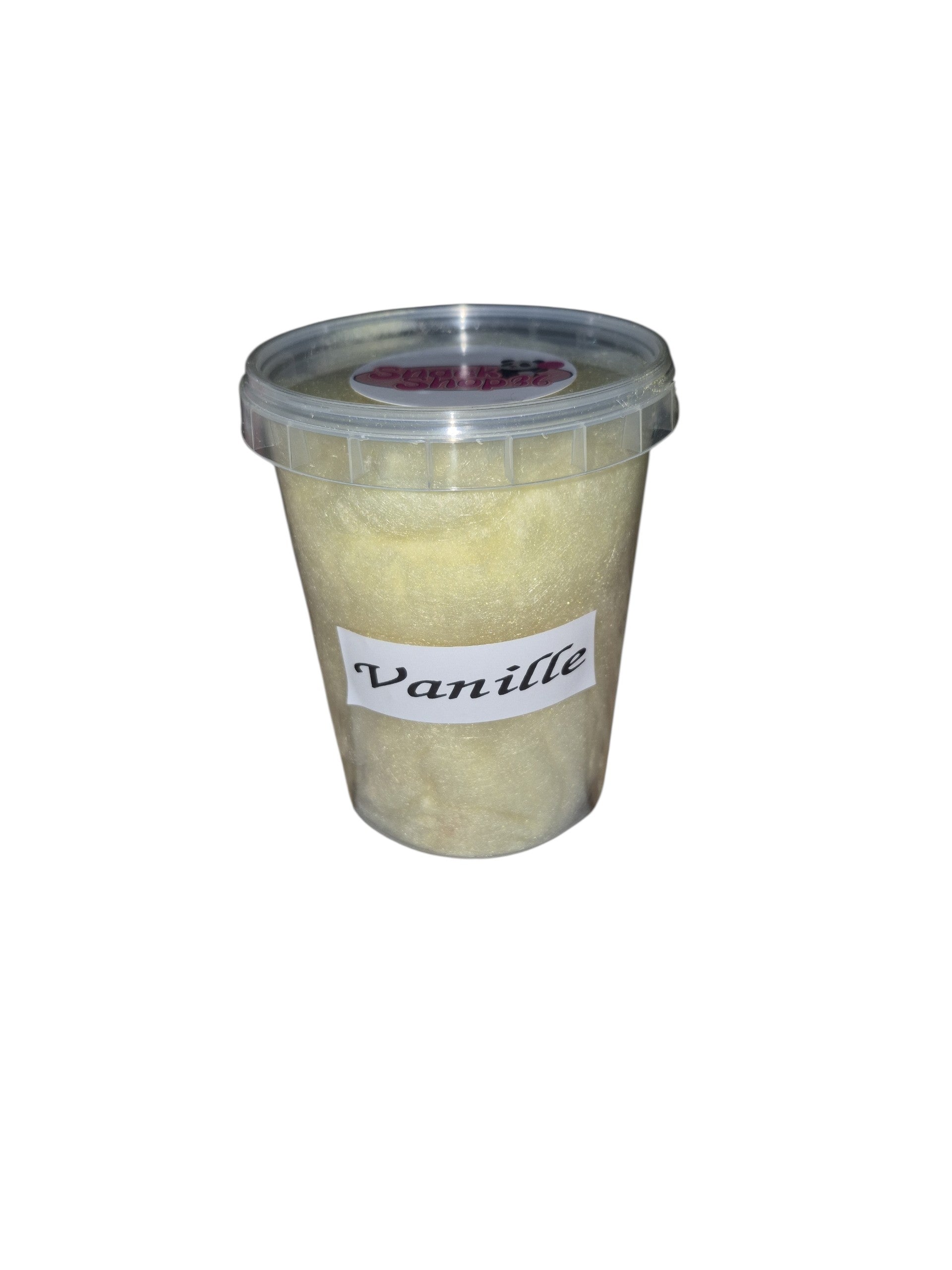 Zuckerwatte in 13 verschiedenen Geschmacksrichtungen je 520ml Becher.