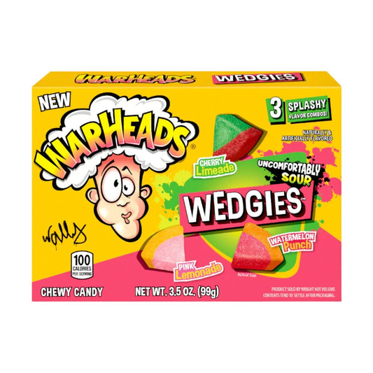 Warheads Wedgies Chewy 99g MHD: 06 .2025