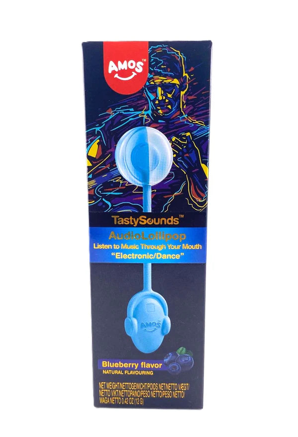 TASTY SOUNDS Musik Lollipop Blueberry 12g