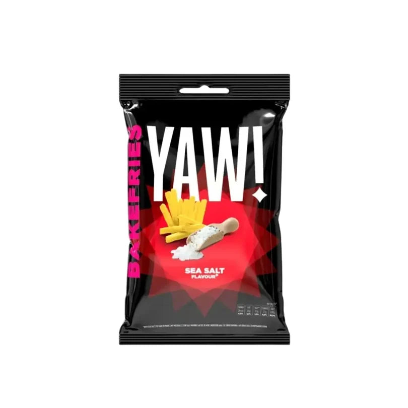 YAW Bakefries Sea Salt  40g MHD:03.09.2026