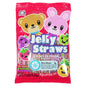 ABC Jelly Straws Fruit Flavor 300g - Bear & Bunny